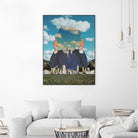 The Cloud Catcher by Sammy Slabbinck on GIANT ART - blue photo illustration