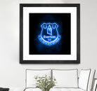 Neon Everton by Imam Safi'i on GIANT ART - black photo illustration