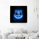 Neon Everton by Imam Safi'i on GIANT ART - black photo illustration