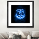 Neon Everton by Imam Safi'i on GIANT ART - black photo illustration