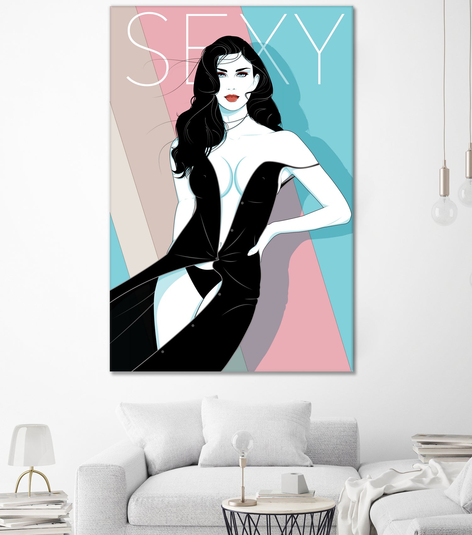 SEXY by Ron Santiano on GIANT ART - black digital drawing