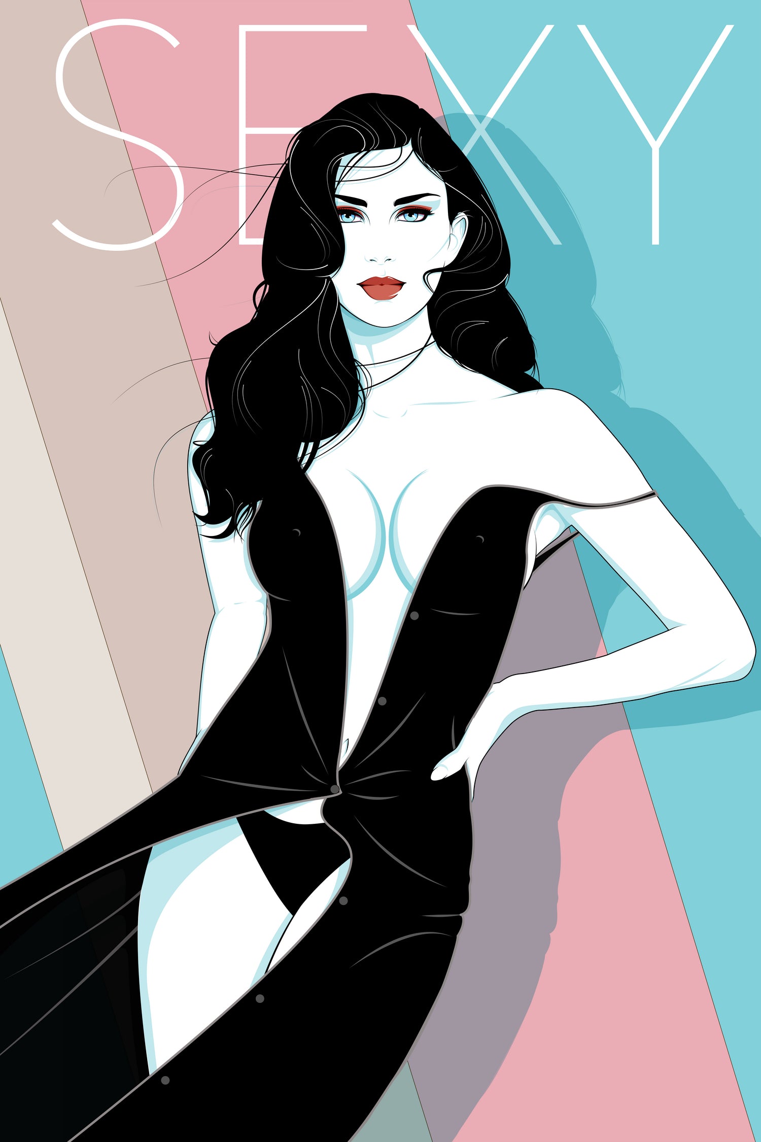 SEXY by Ron Santiano on GIANT ART - black digital drawing