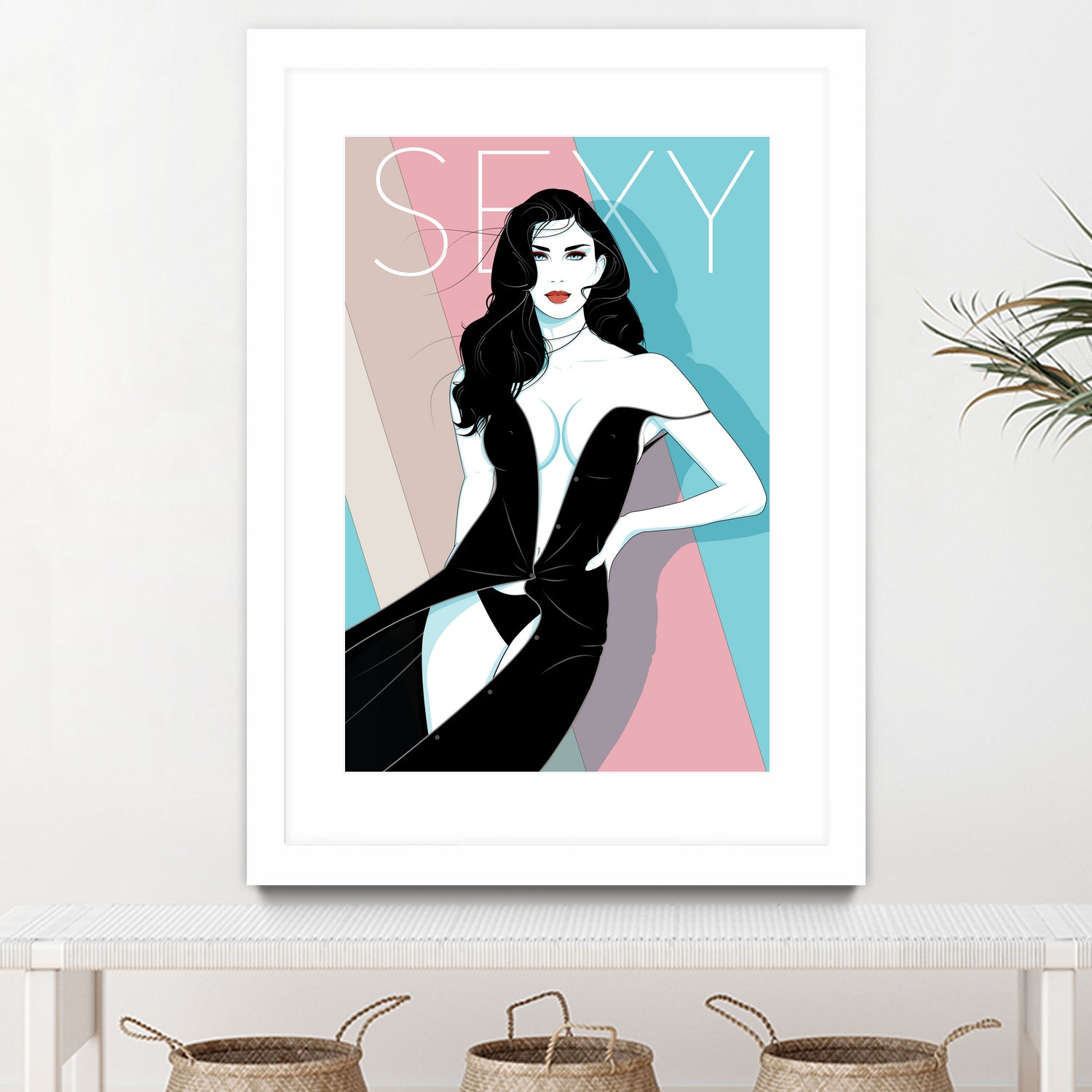 SEXY by Ron Santiano on GIANT ART - black digital drawing