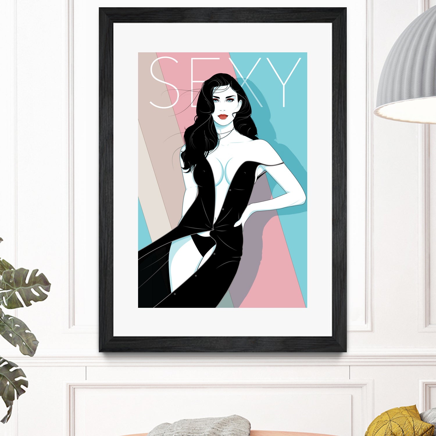 SEXY by Ron Santiano on GIANT ART - black digital drawing