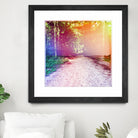 Path by Deb Schmill on GIANT ART - fuchsia photo manipulation