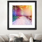 Path by Deb Schmill on GIANT ART - fuchsia photo manipulation