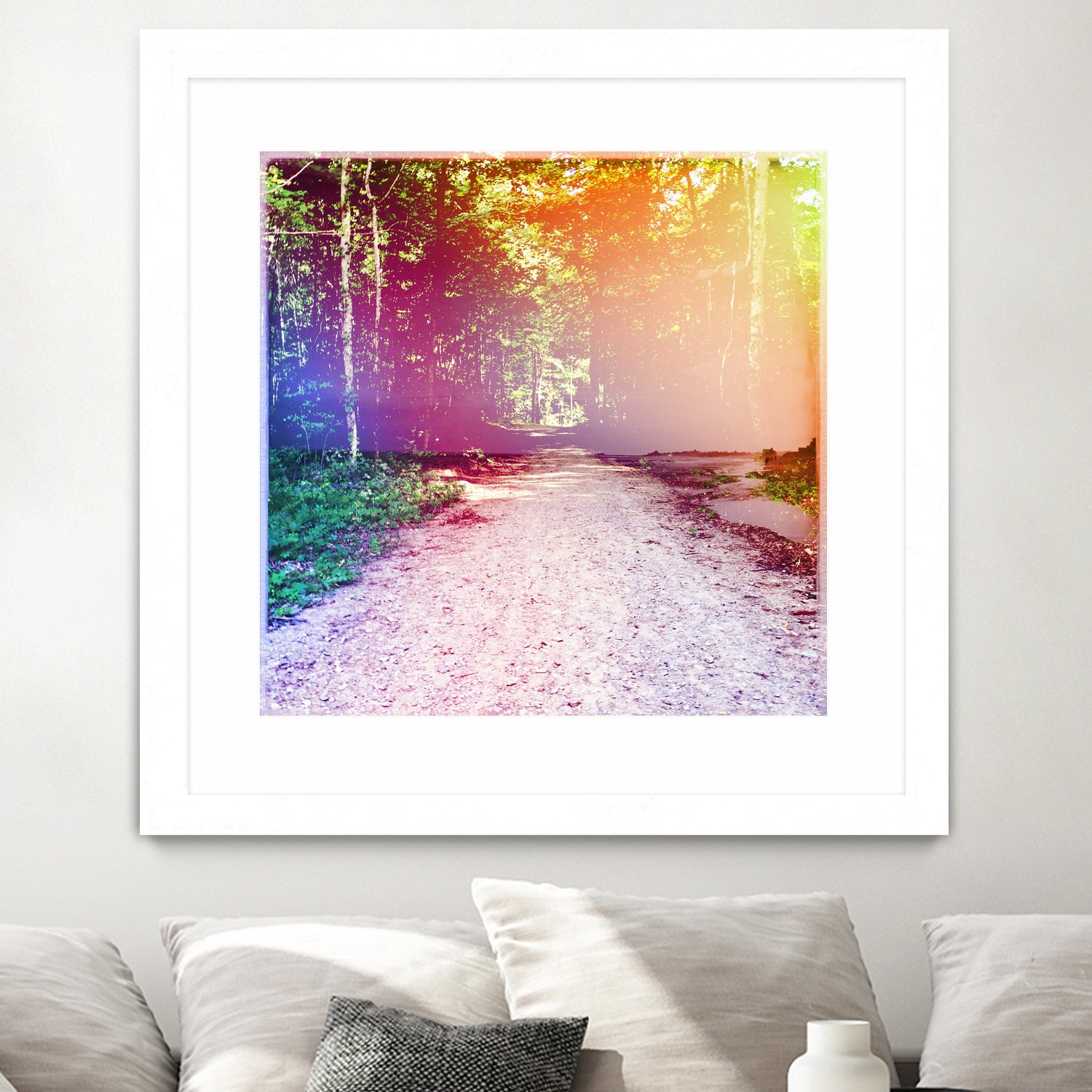 Path by Deb Schmill on GIANT ART - fuchsia photo manipulation