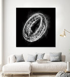 Smoky Ring by bruno clasca on GIANT ART - black digital drawing