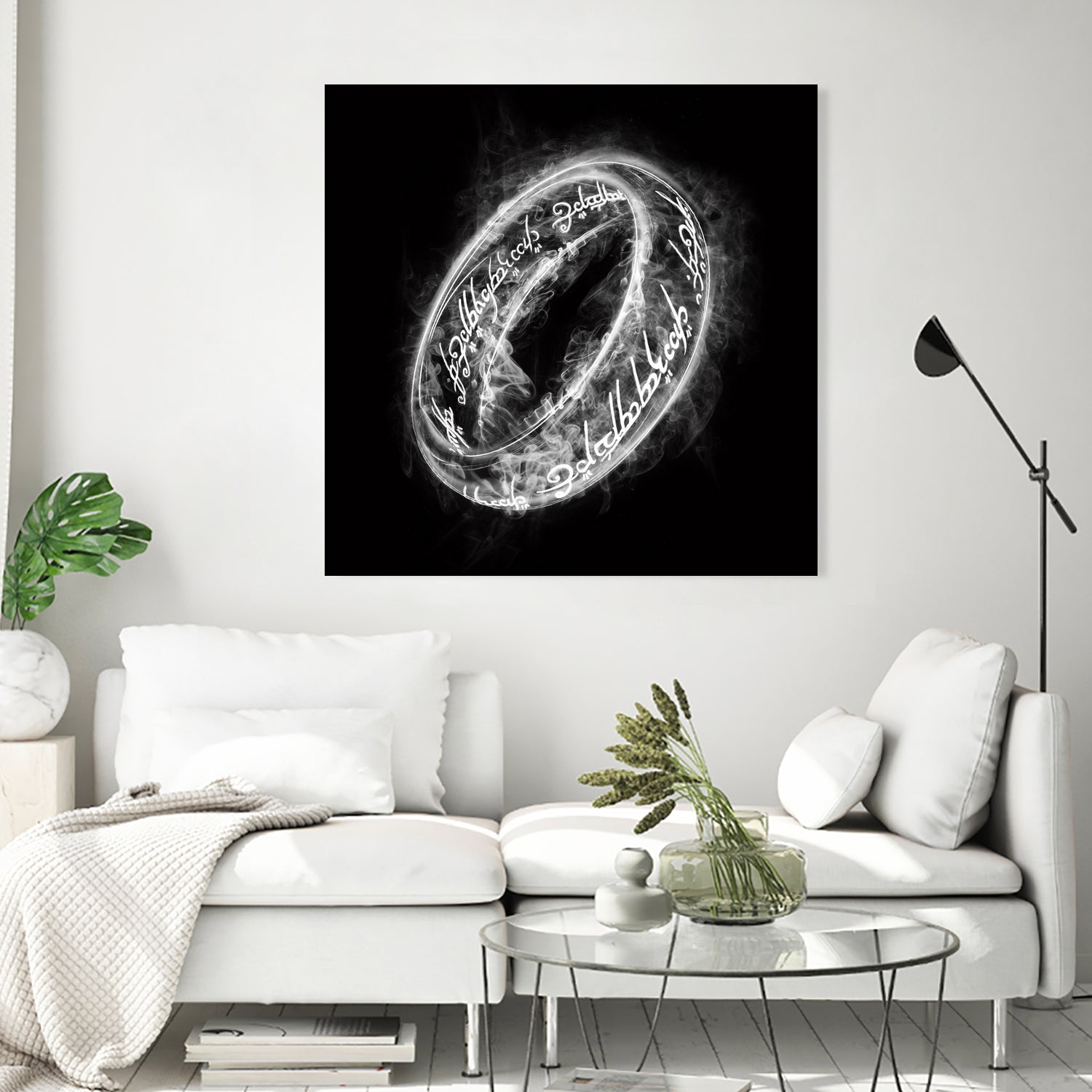 Smoky Ring by bruno clasca on GIANT ART - black digital drawing