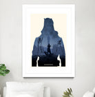 Dishonored by Ryan Ripley on GIANT ART - blue digital drawing