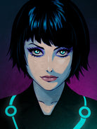 Quorra - Tron Legacy by Juan Hodgson on GIANT ART - fuchsia digital painting