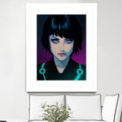 Quorra - Tron Legacy by Juan Hodgson on GIANT ART - fuchsia digital painting