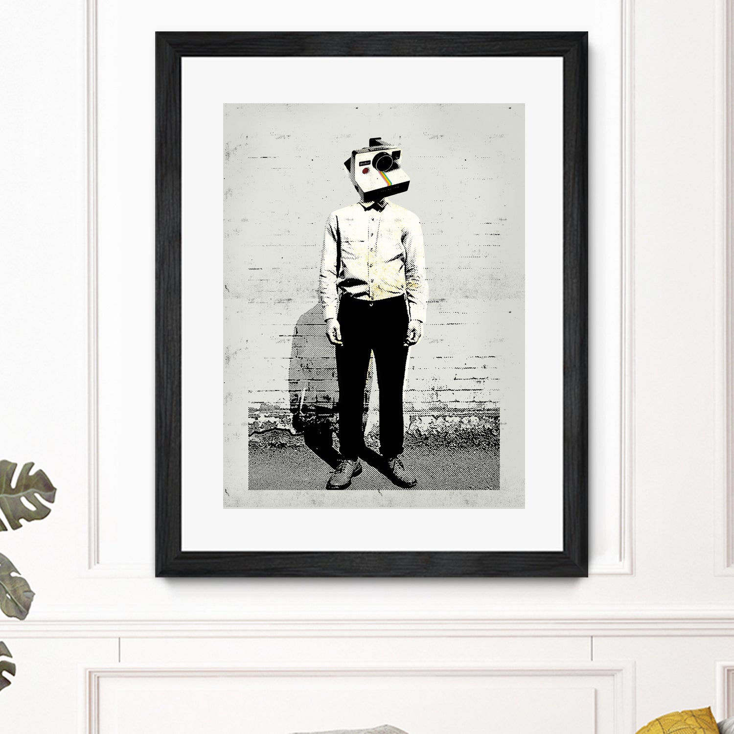 Polaroid Man by Arthur Willian Presser on GIANT ART - white photo manipulation