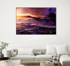 On the Horizon of the Infinite by Jaya Prime on GIANT ART - fuchsia digital painting