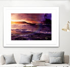 On the Horizon of the Infinite by Jaya Prime on GIANT ART - fuchsia digital painting