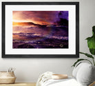 On the Horizon of the Infinite by Jaya Prime on GIANT ART - fuchsia digital painting