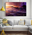 On the Horizon of the Infinite by Jaya Prime on GIANT ART - fuchsia digital painting