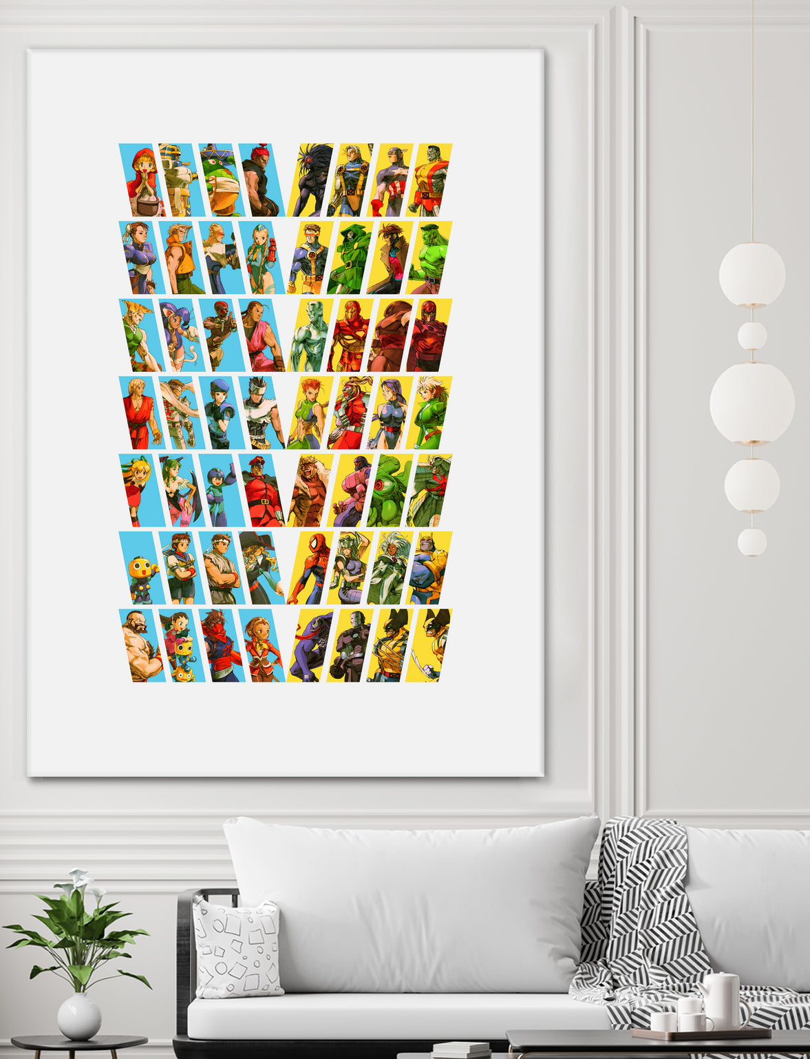 Marvel vs. Capcom 2 by Mario Caruso on GIANT ART - white photo manipulation