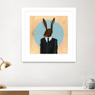 David Lynch - Rabbit by Andrew Turner on GIANT ART - blue mixed media