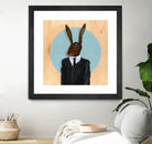 David Lynch - Rabbit by Andrew Turner on GIANT ART - blue mixed media