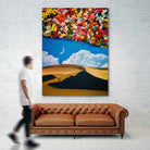 A Desert Full Of Flowers by Seam Less on GIANT ART - black photo manipulation