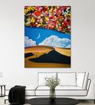 A Desert Full Of Flowers by Seam Less on GIANT ART - black photo manipulation