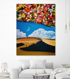 A Desert Full Of Flowers by Seam Less on GIANT ART - black photo manipulation