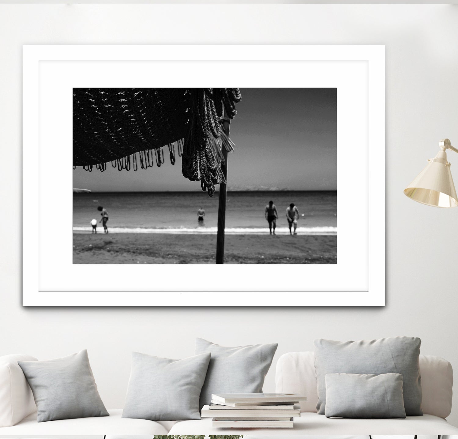 Beach game by Angeliki Antimisari on GIANT ART - white photo manipulation