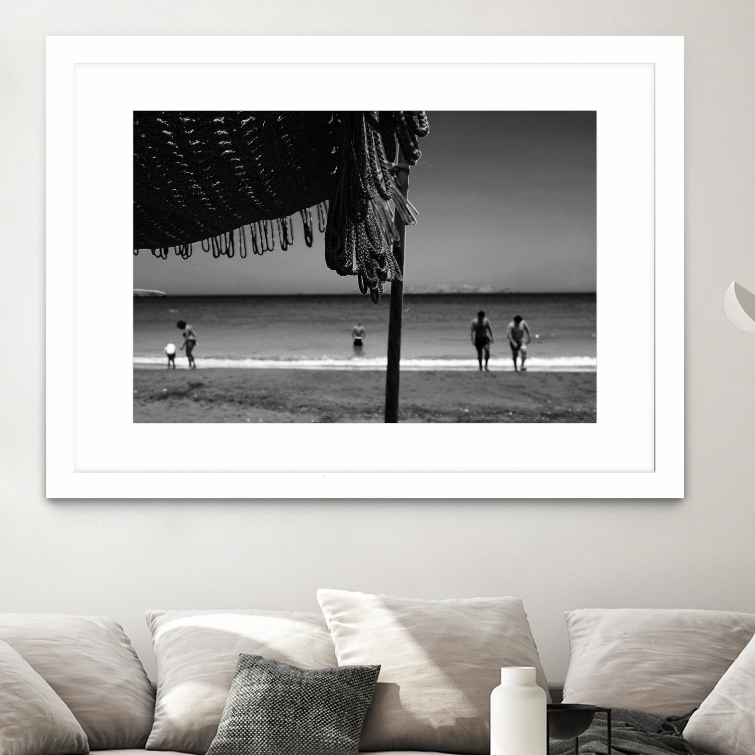 Beach game by Angeliki Antimisari on GIANT ART - white photo manipulation