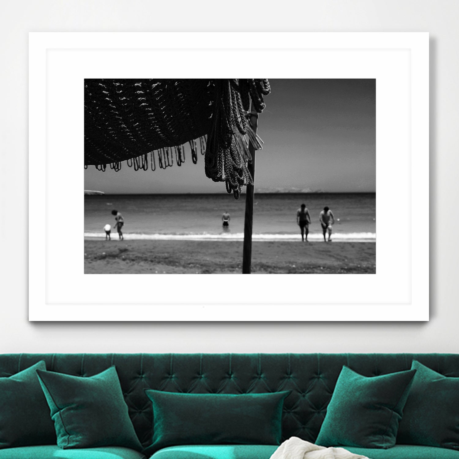 Beach game by Angeliki Antimisari on GIANT ART - white photo manipulation