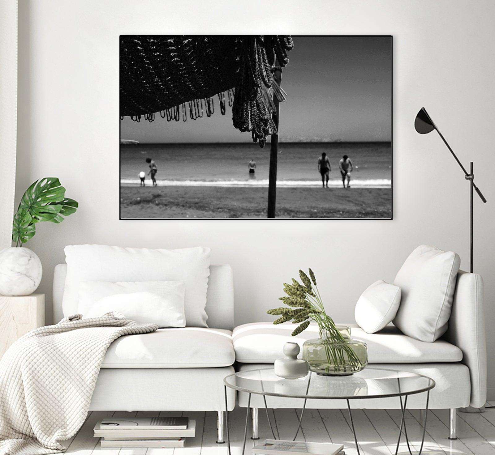 Beach game by Angeliki Antimisari on GIANT ART - white photo manipulation