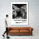 Luxury Super Model Hypebeast Luxury Fashion Poster by XingChen Lu on GIANT ART - gray typography