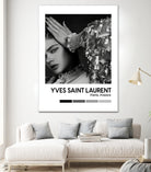 Luxury Super Model Hypebeast Luxury Fashion Poster by XingChen Lu on GIANT ART - gray typography