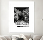 Luxury Super Model Hypebeast Luxury Fashion Poster by XingChen Lu on GIANT ART - gray typography