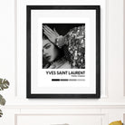 Luxury Super Model Hypebeast Luxury Fashion Poster by XingChen Lu on GIANT ART - gray typography