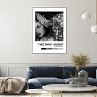 Luxury Super Model Hypebeast Luxury Fashion Poster by XingChen Lu on GIANT ART - gray typography