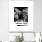 Luxury Super Model Hypebeast Luxury Fashion Poster by XingChen Lu on GIANT ART - gray typography