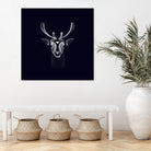 Silver reindeer by Ilya Shapko on GIANT ART - gray character design