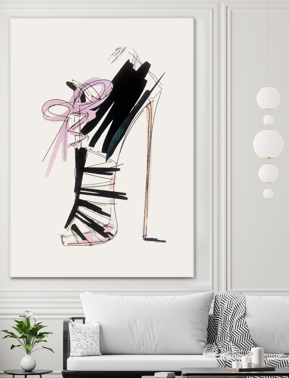 highheel by Jana Gerstenmaier on GIANT ART - black photo illustration