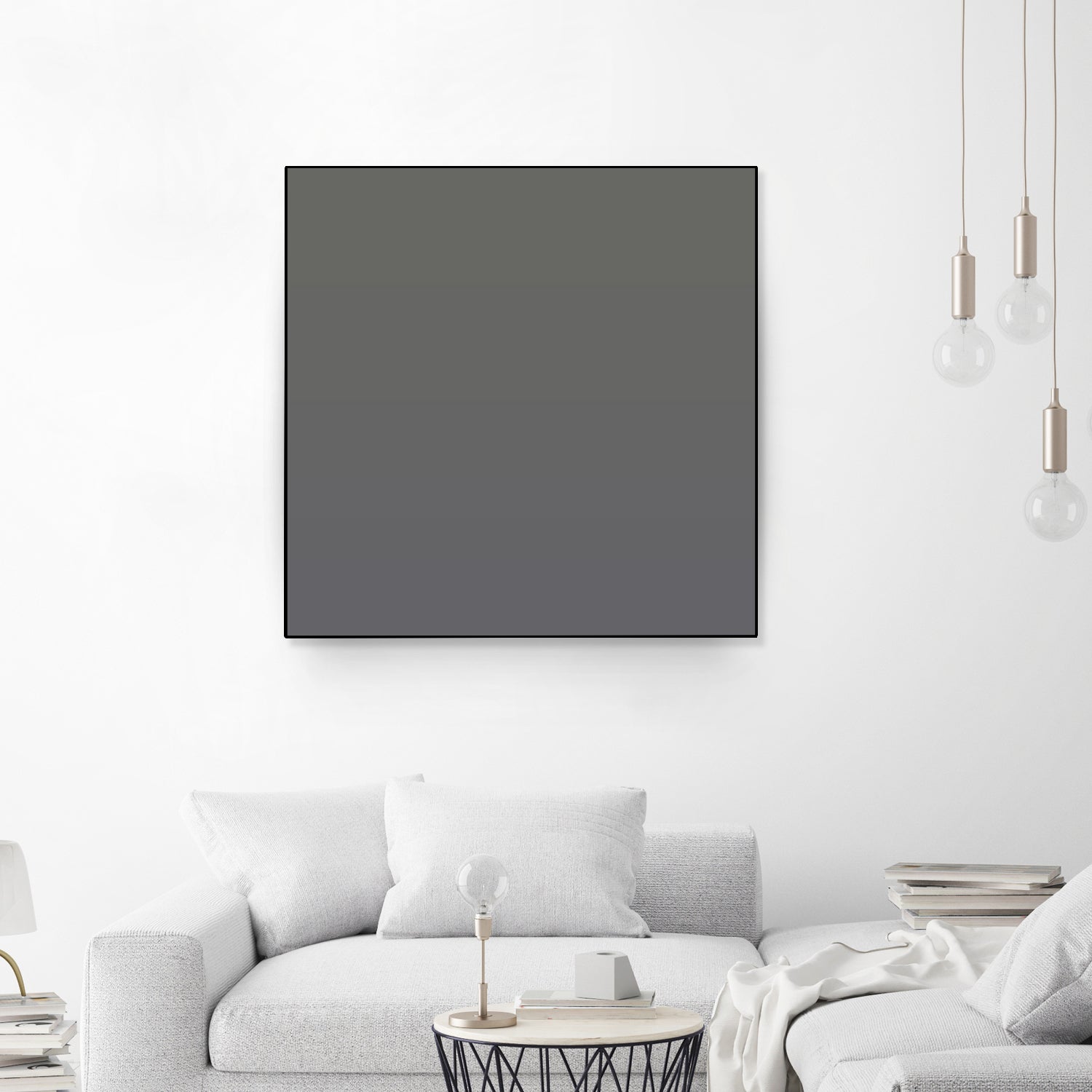 Siam Gradient #6 | Beautiful Gradients by Alexander Tonetti on GIANT ART - gray digital painting