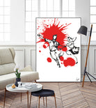 DancInk Folks- 22 by Nicolas Lachance-Brais on GIANT ART - white digital drawing