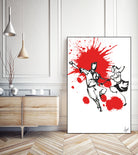 DancInk Folks- 22 by Nicolas Lachance-Brais on GIANT ART - white digital drawing