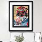 Megazord in japan by Antonio Camarena on GIANT ART - black digital painting