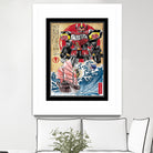 Megazord in japan by Antonio Camarena on GIANT ART - black digital painting