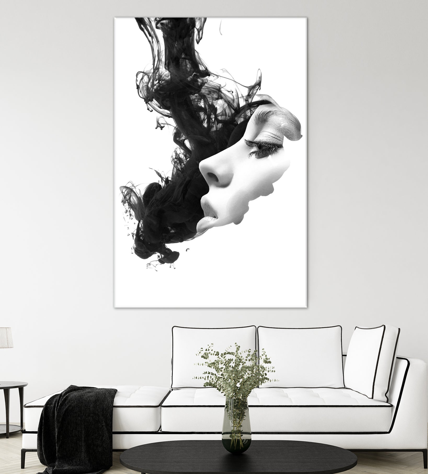 Inked collection : number one by Julien Kaltnecker on GIANT ART - black photo illustration