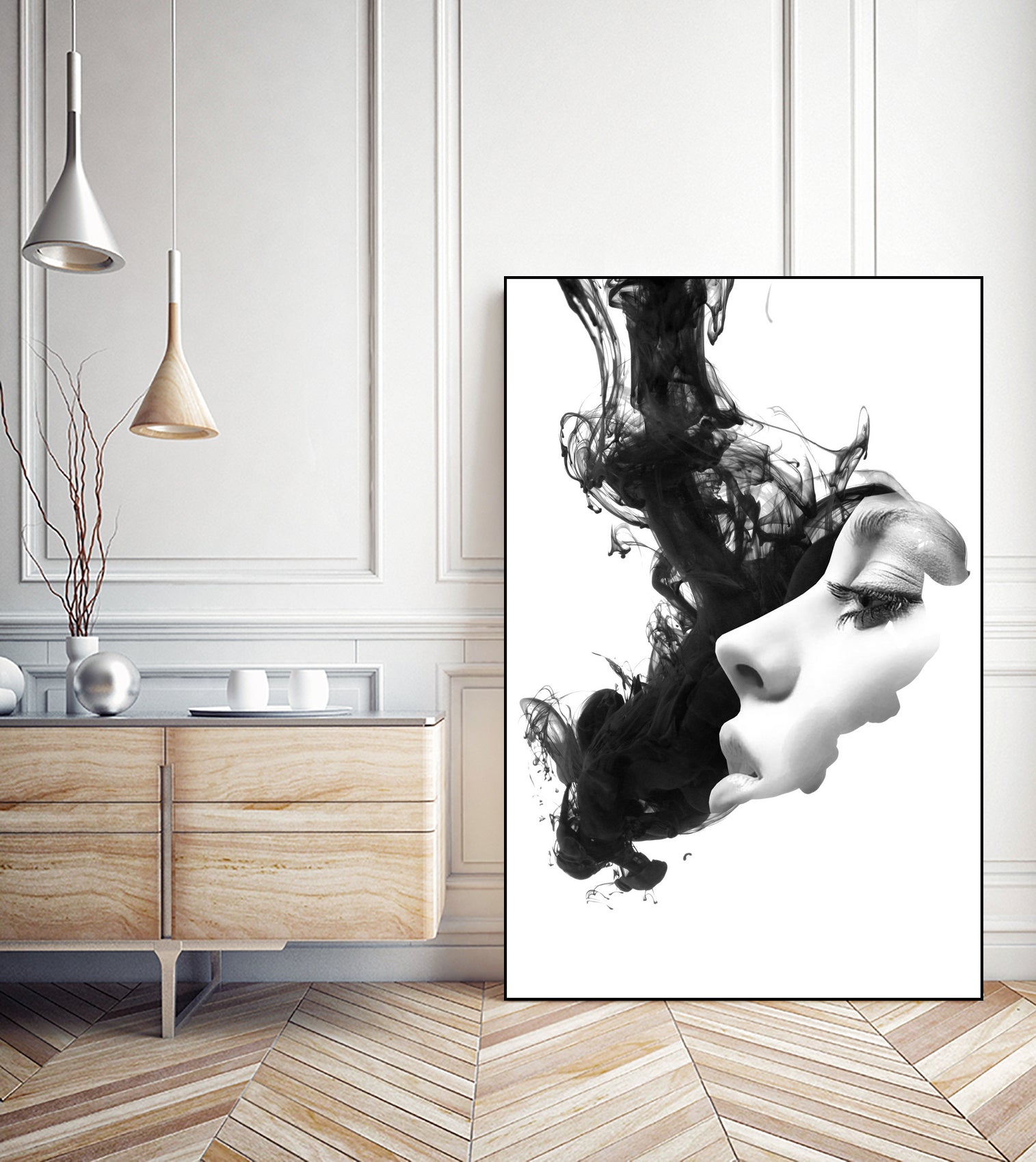 Inked collection : number one by Julien Kaltnecker on GIANT ART - black photo illustration