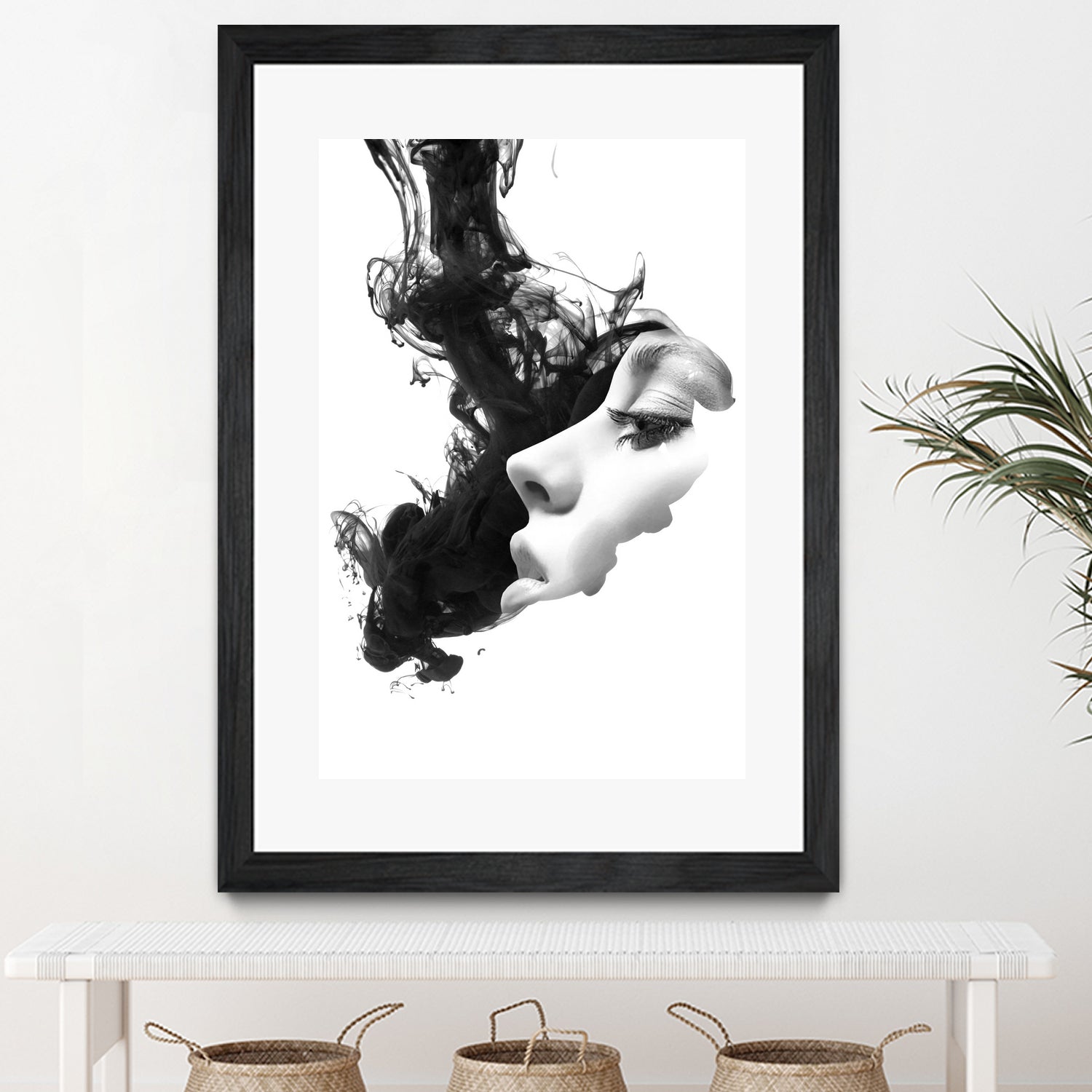 Inked collection : number one by Julien Kaltnecker on GIANT ART - black photo illustration