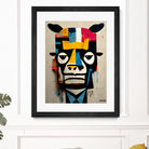 Cowman by Ramon Souza on GIANT ART - white digital painting