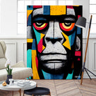 African Gorilla by Ramon Souza on GIANT ART - black digital painting