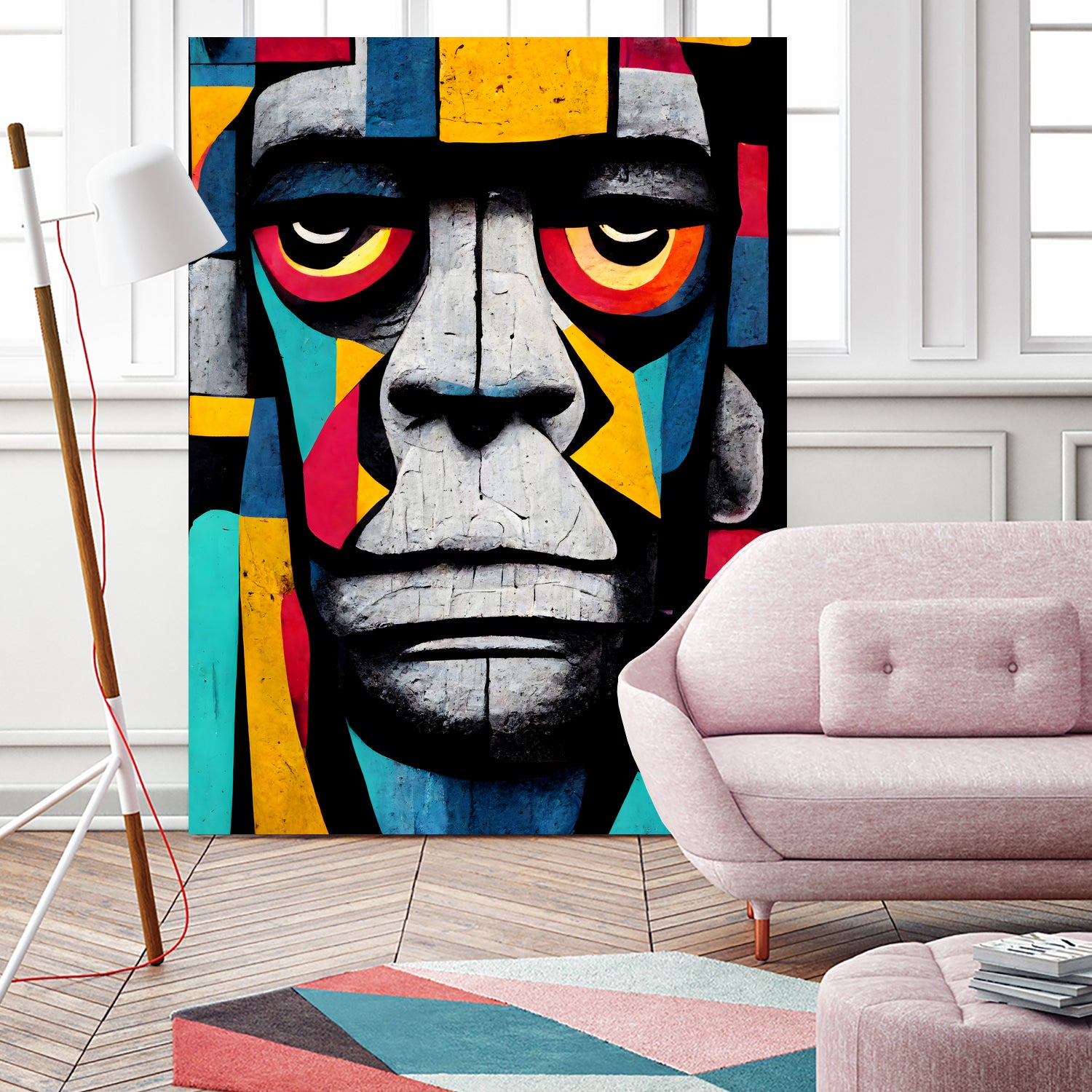 African Gorilla by Ramon Souza on GIANT ART - black digital painting